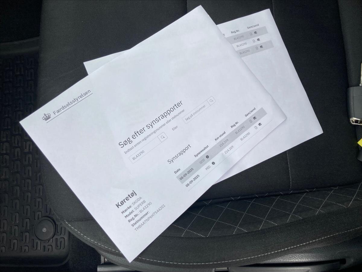 Škoda Superb Sedan / Limuzína 1,4 l 92 kw