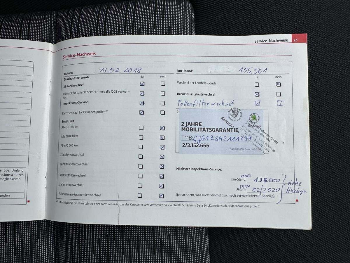 Škoda Octavia Liftback 1,4 l 90 kw