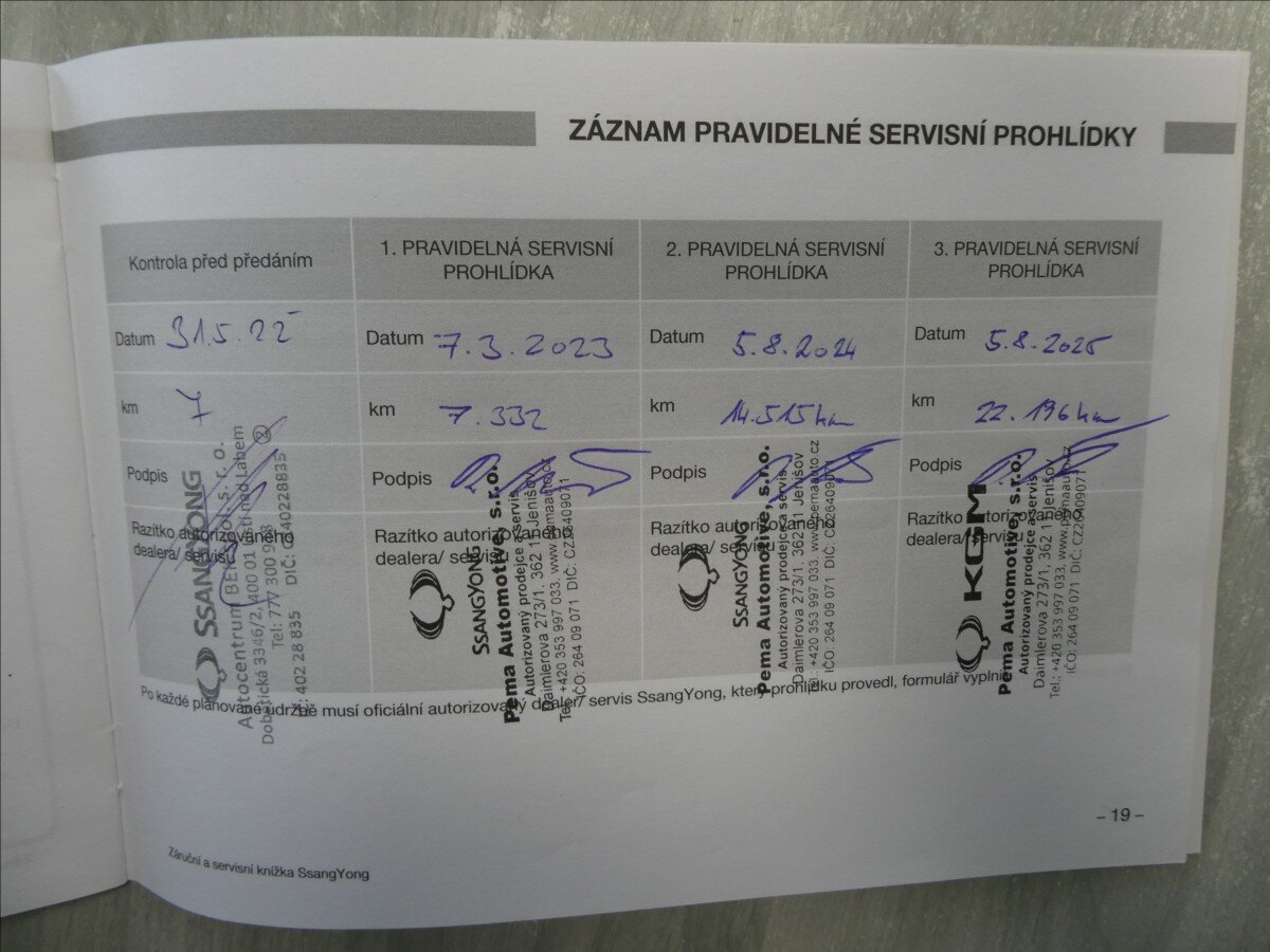 SsangYong Korando SUV / Terénní 1,5 l 120 kw