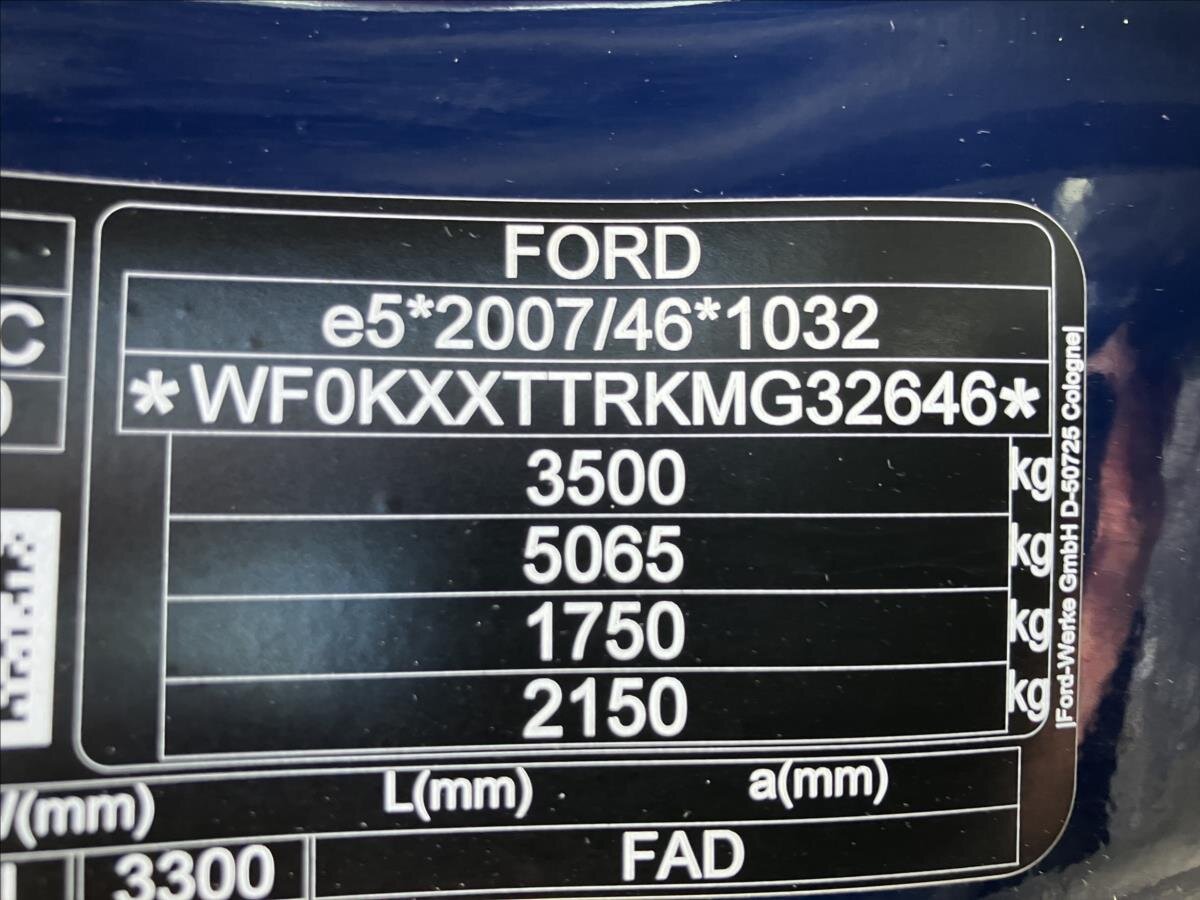 Ford Transit Ostatní 2,0 l 95 kw