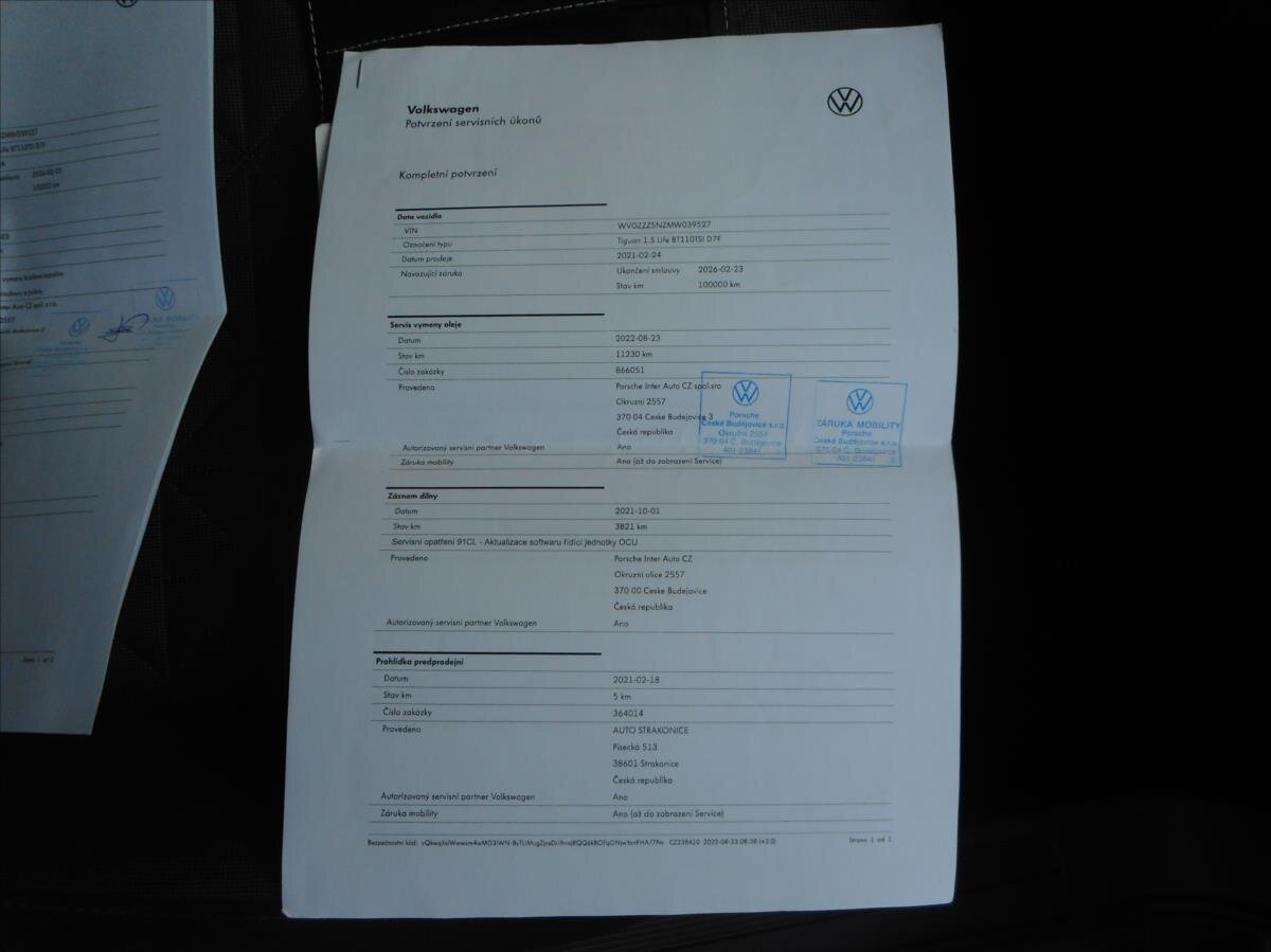 Volkswagen Tiguan SUV 1,5 l 110 kw