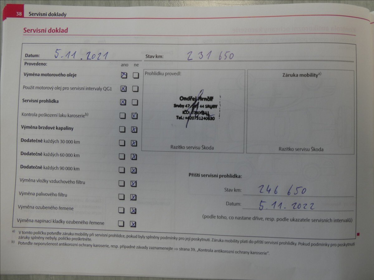 Škoda Octavia Kombi 1,9 l 77 kw