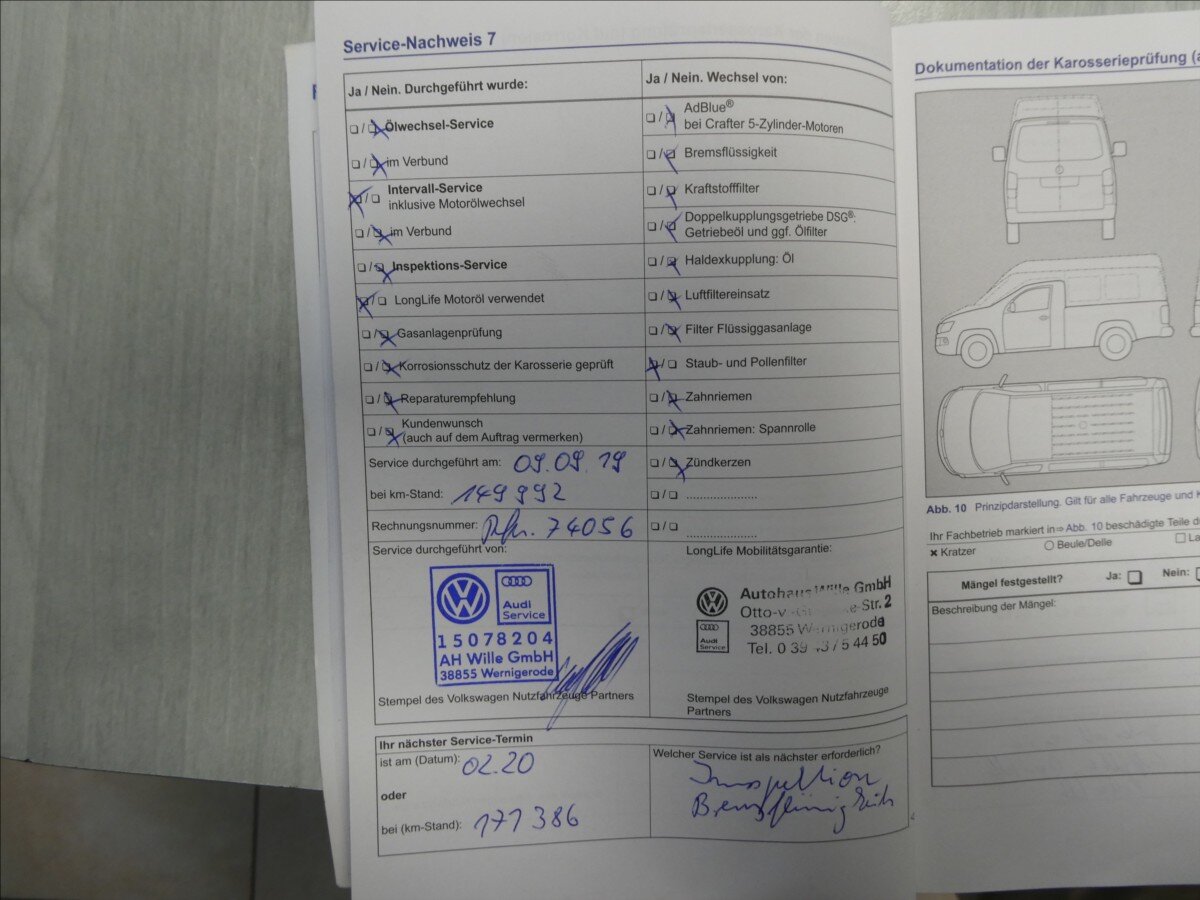 Volkswagen Caddy Kombi 1,6 l 75 kw