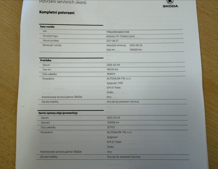 Škoda Kodiaq SUV / Terénní 2,0 l 140 kw