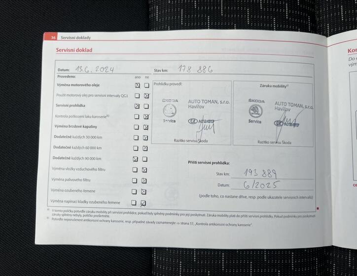 Škoda Octavia Sedan 1,6 l 75 kw