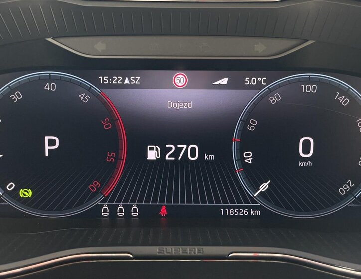 Škoda Superb Kombi 2,0 l 147 kw