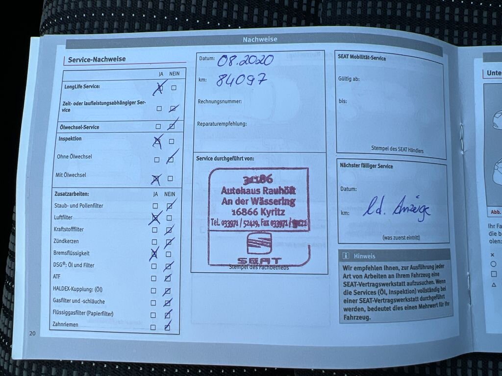 Seat Alhambra MPV 1,4 l 110 kw