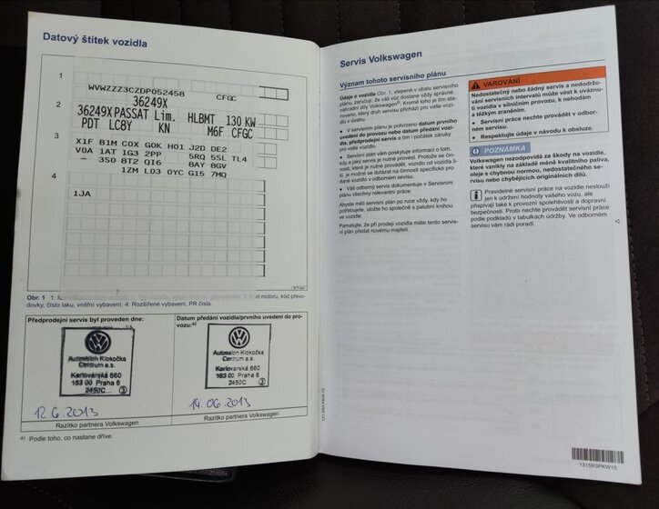 Volkswagen Passat Sedan / Limuzína 2,0 l 130 kw