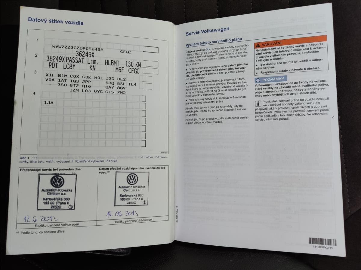 Volkswagen Passat Sedan / Limuzína 2,0 l 130 kw