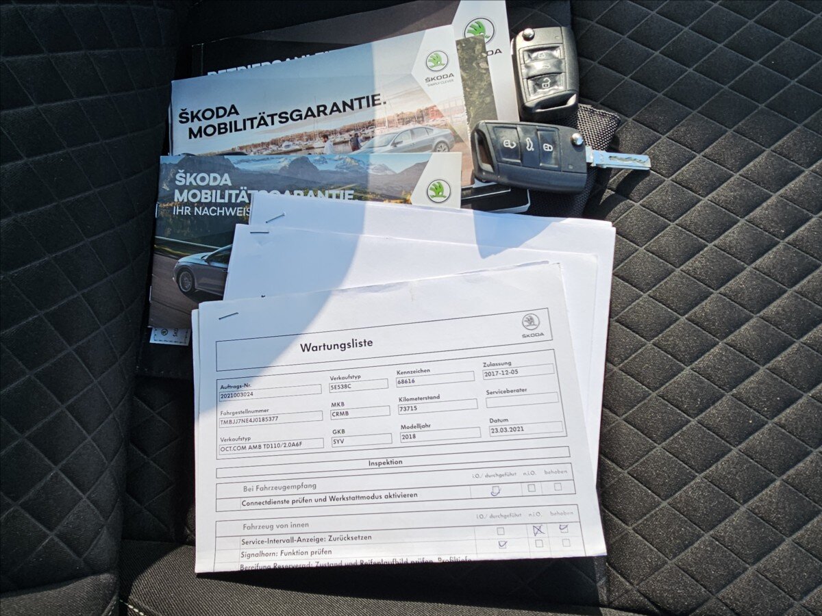 Škoda Octavia Kombi 2,0 l 110 kw