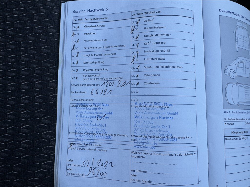 Volkswagen Caddy Kombi 2,0 l 75 kw