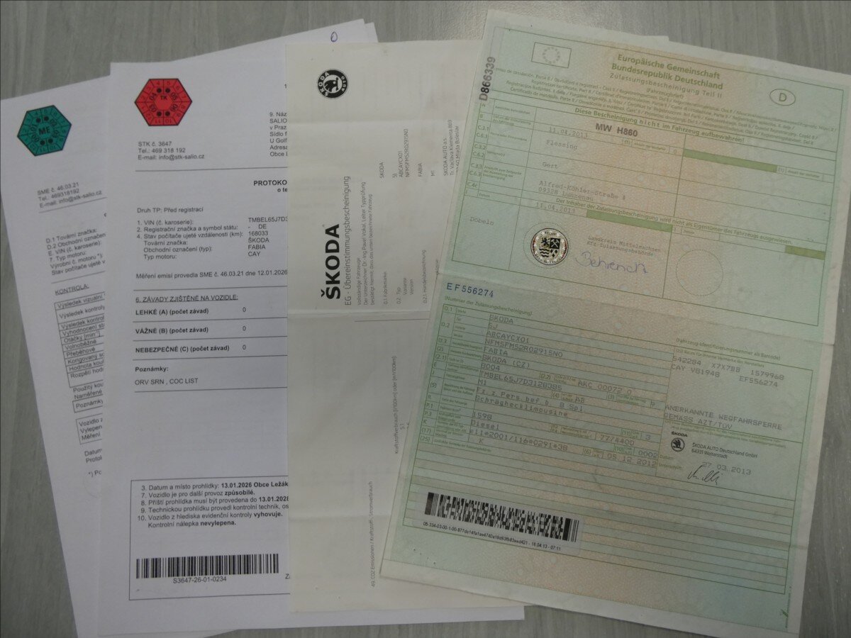 Škoda Fabia Hatchback 1,6 l 77 kw