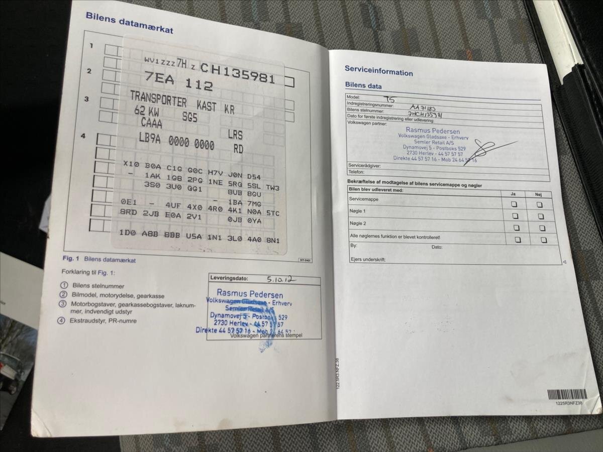 Volkswagen Transporter VAN-Minibus 2,0 l 75 kw