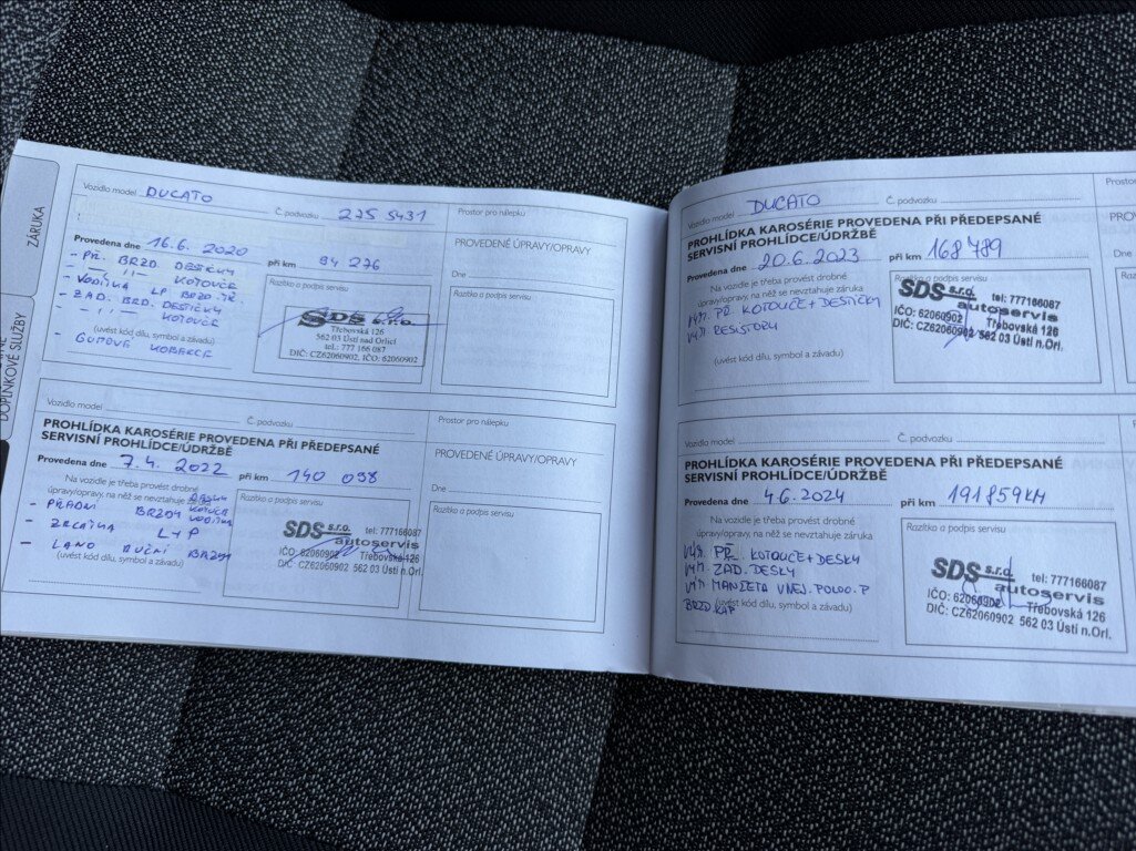 Fiat Ducato Skříň 2,3 l 96 kw