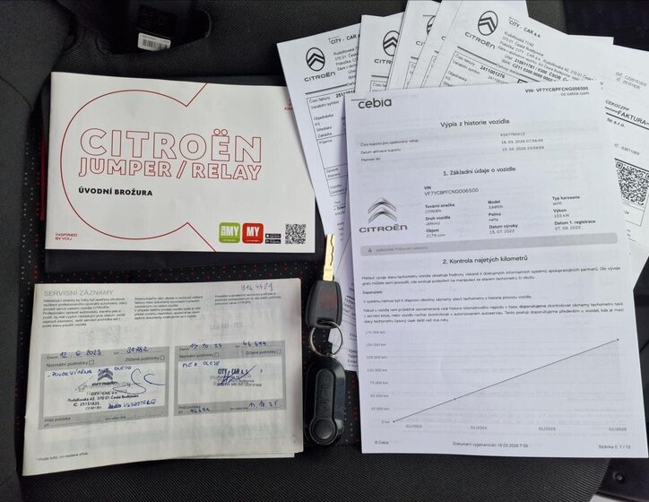 Citroën Jumper Skříň 2,2 l 103 kw