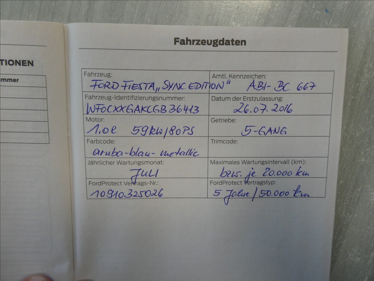 Ford Fiesta Hatchback 998,0 59 kw