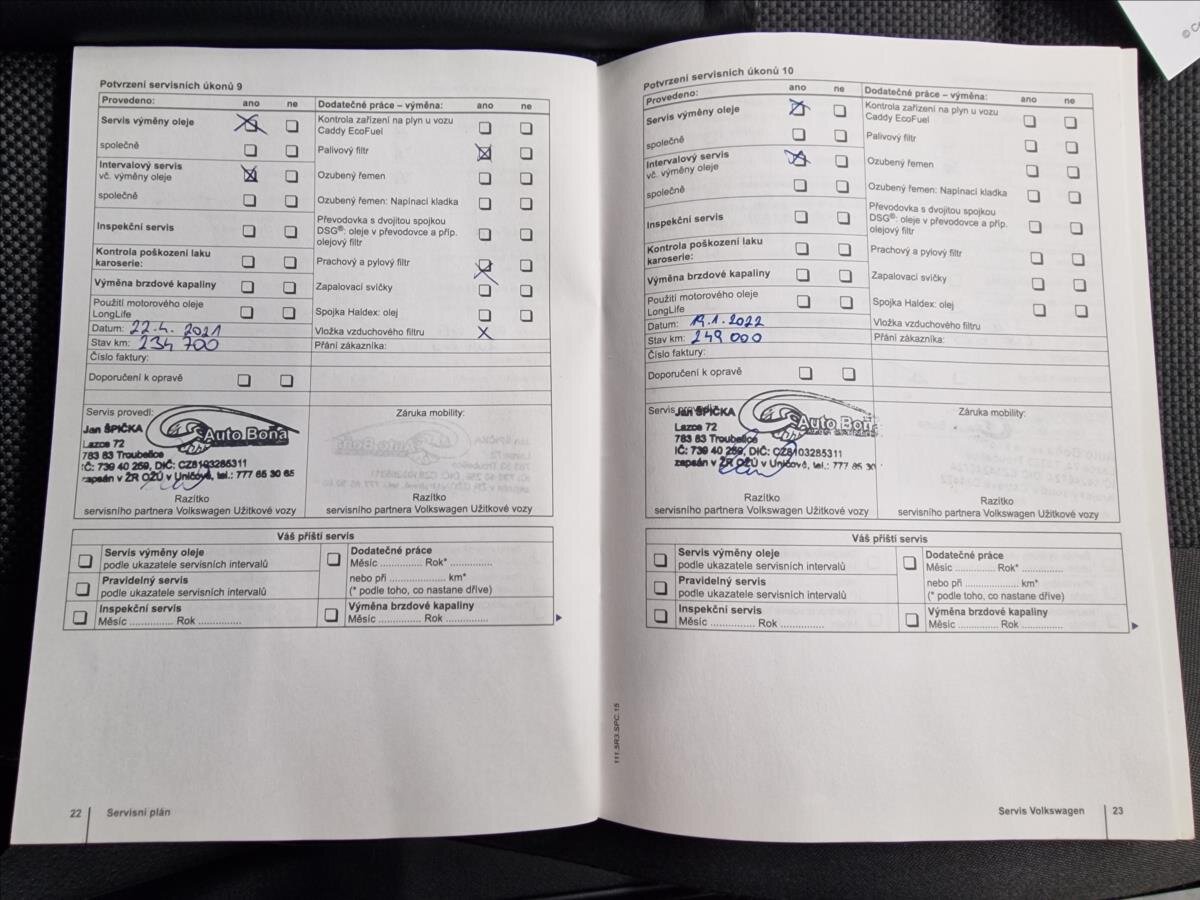 Volkswagen Caddy Kombi 1,6 l 75 kw