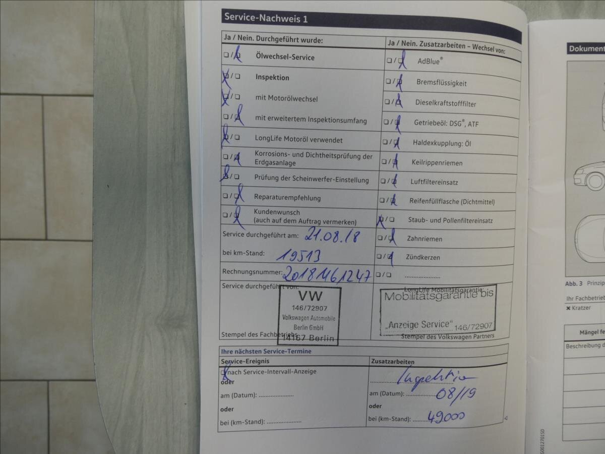 Volkswagen Touran MPV 1,4 l 110 kw