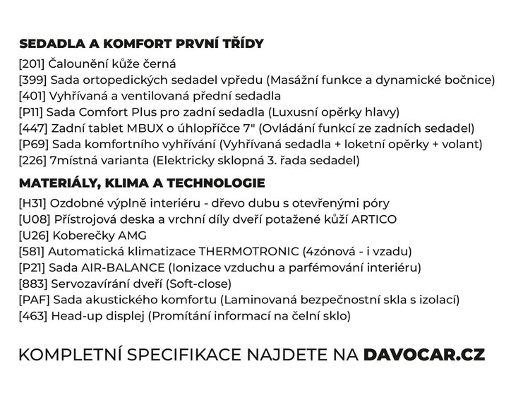 Mercedes-Benz GLS SUV / Terénní 3,0 l 270 kw