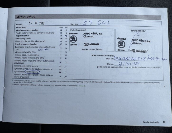 Škoda Superb Kombi 2,0 l 125 kw