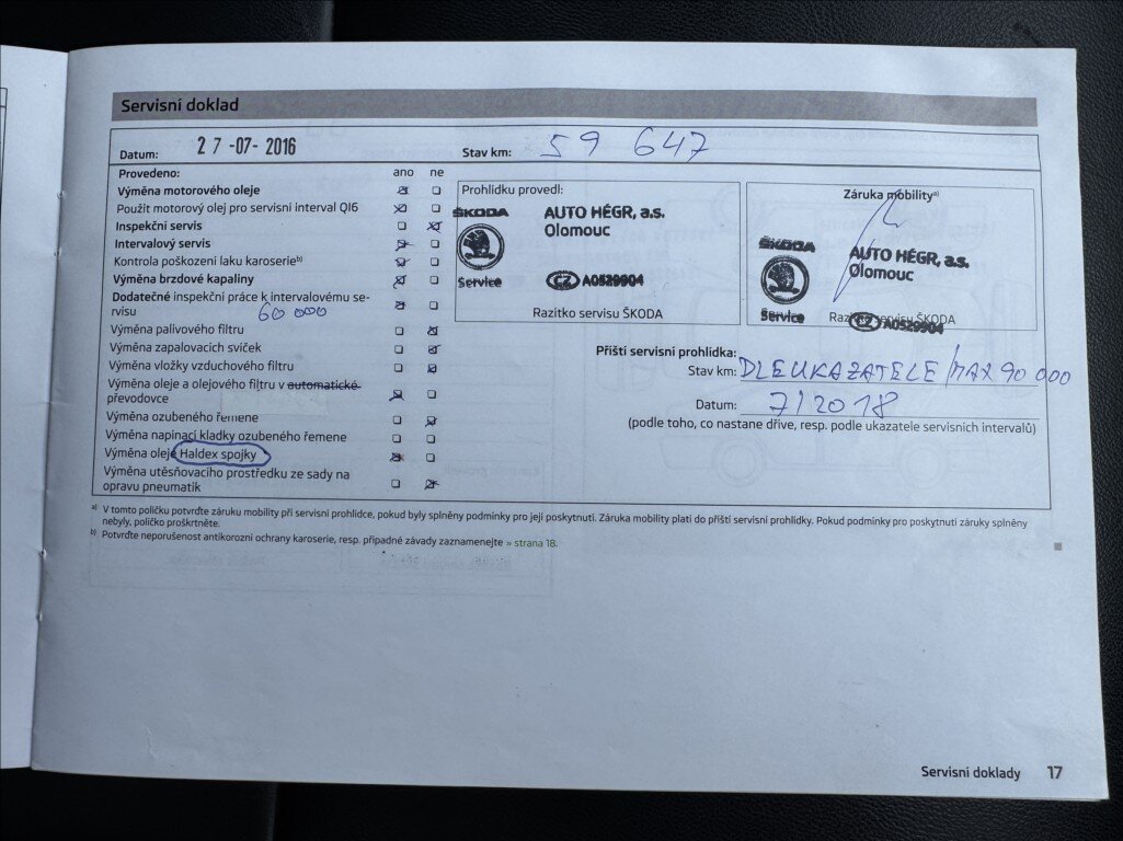 Škoda Superb Kombi 2,0 l 125 kw