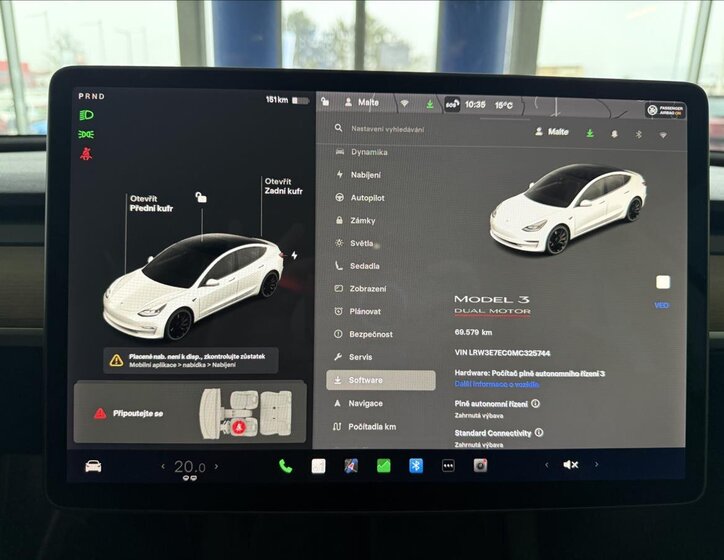 Tesla Model 3 Sedan / Limuzína 0,0 377 kw
