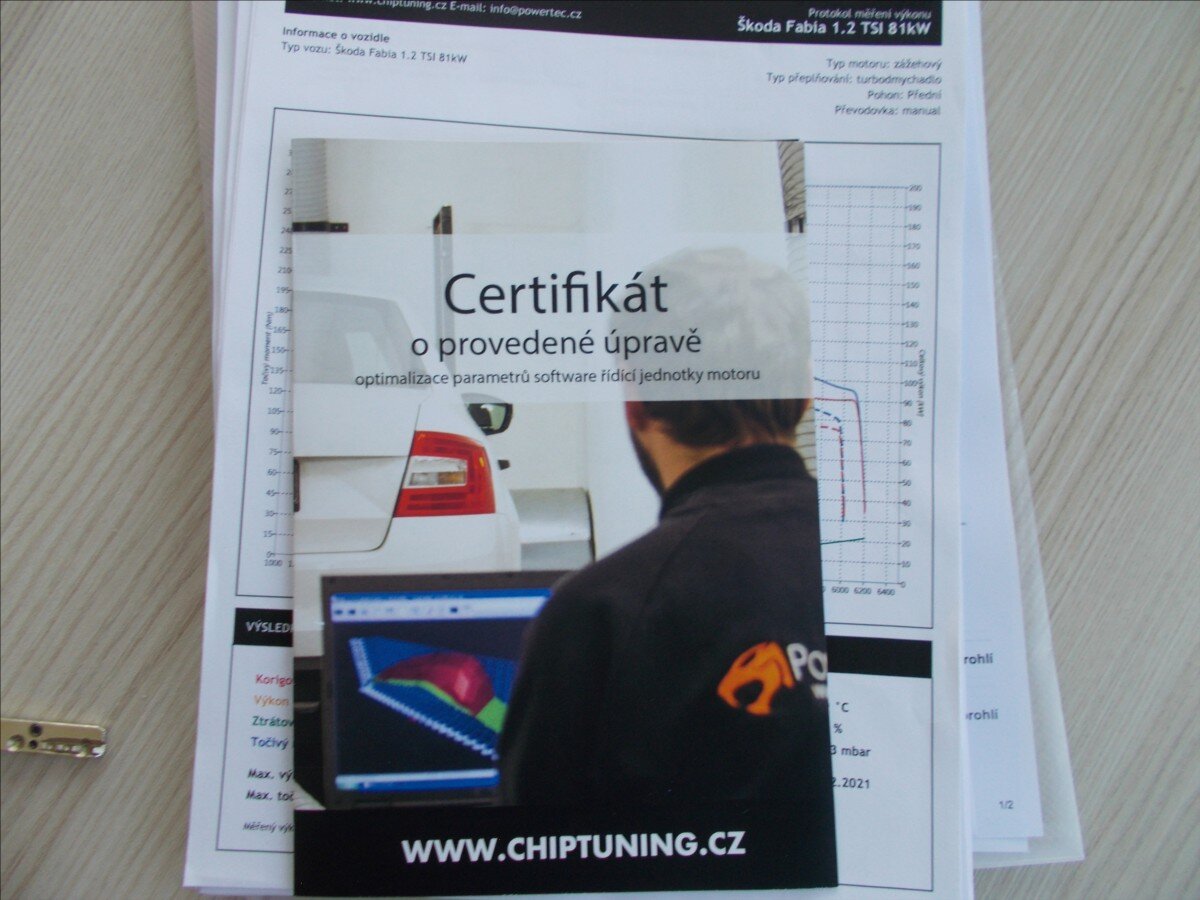 Škoda Fabia Kombi 1,2 l 81 kw