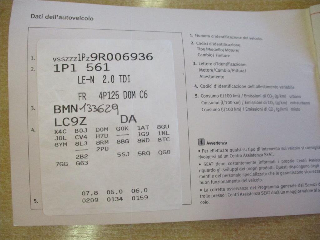 Seat Leon Hatchback 2,0 l 125 kw