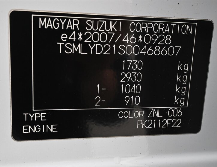 Suzuki Vitara SUV 1,6 l 88 kw