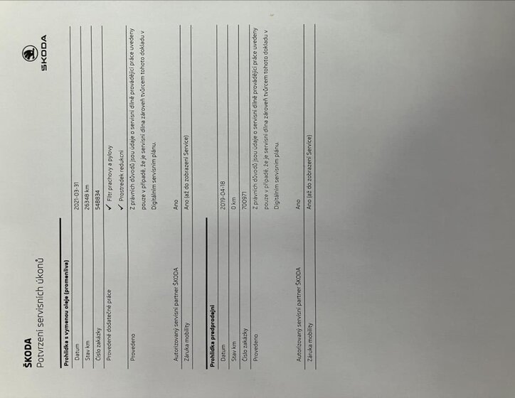 Škoda Superb Liftback 2,0 l 110 kw