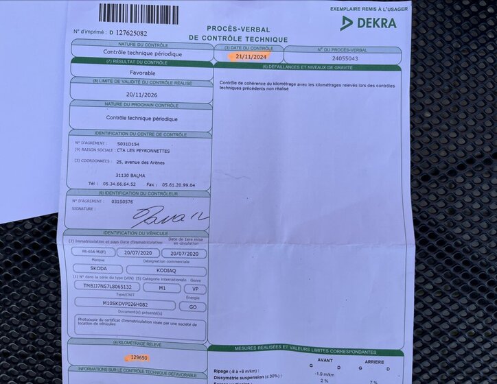 Škoda Kodiaq Kombi 2,0 l 110 kw