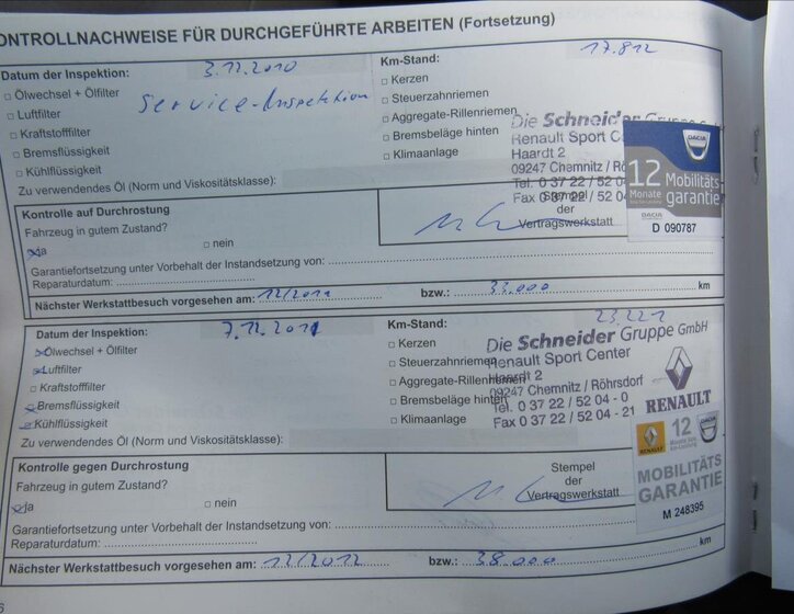 Dacia Logan Kombi 1,6 l 64 kw