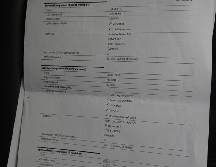 Škoda Superb Kombi 1,5 l 110 kw