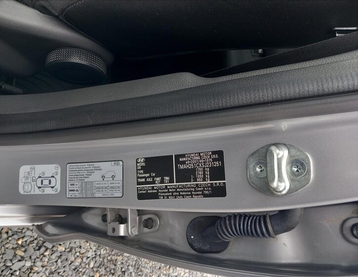 Hyundai i30 Hatchback 1,5 l 70 kw