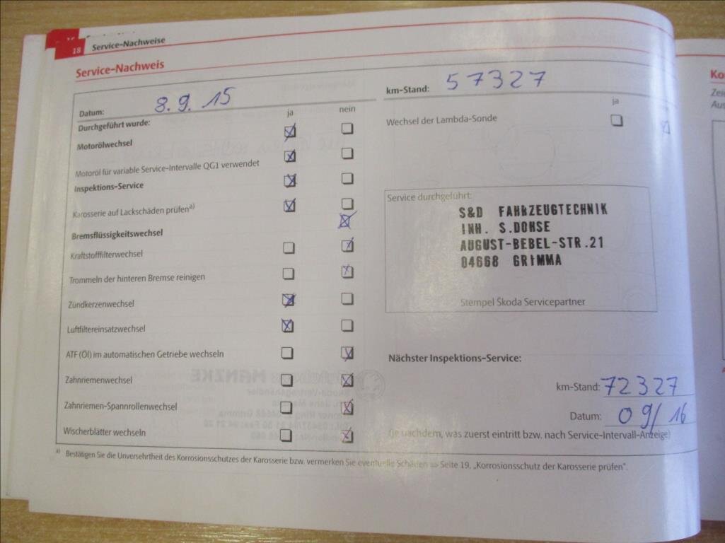 Škoda Roomster MPV 1,4 l 63 kw