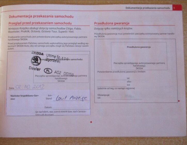 Škoda Fabia Hatchback 1,2 l 63 kw