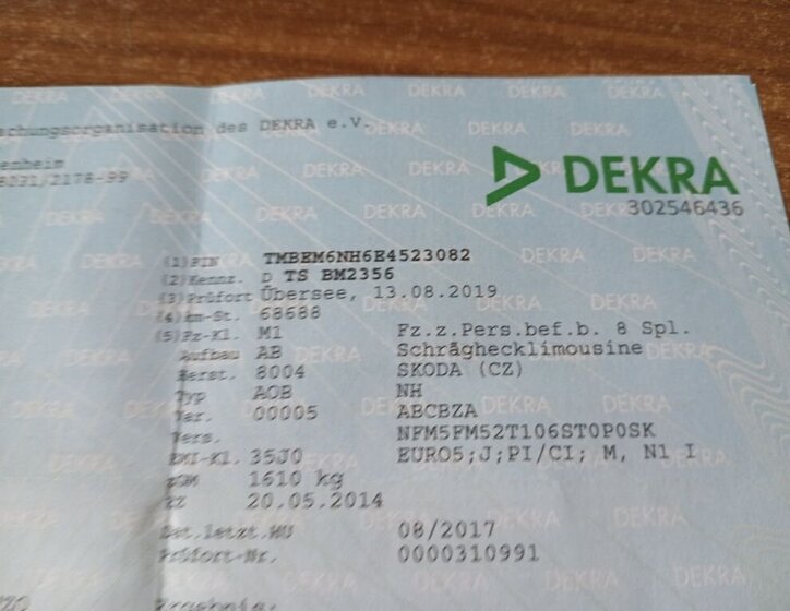 Škoda Rapid Hatchback 1,2 l 63 kw