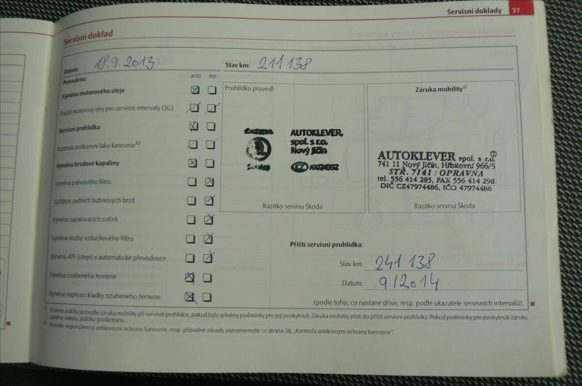 Škoda Fabia Kombi 1,6 l 55 kw