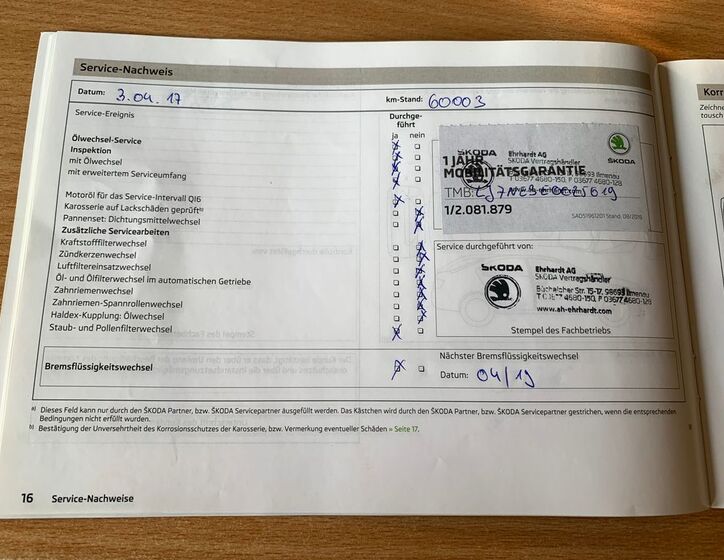 Škoda Octavia Kombi 2,0 l 110 kw