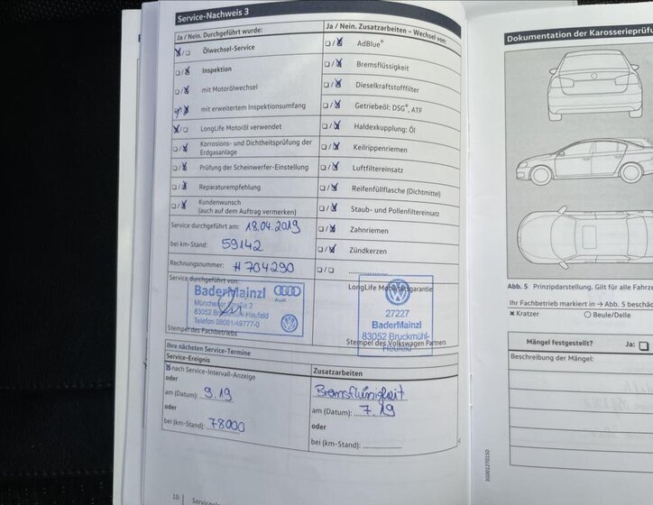 Volkswagen Touran MPV 2,0 l 110 kw