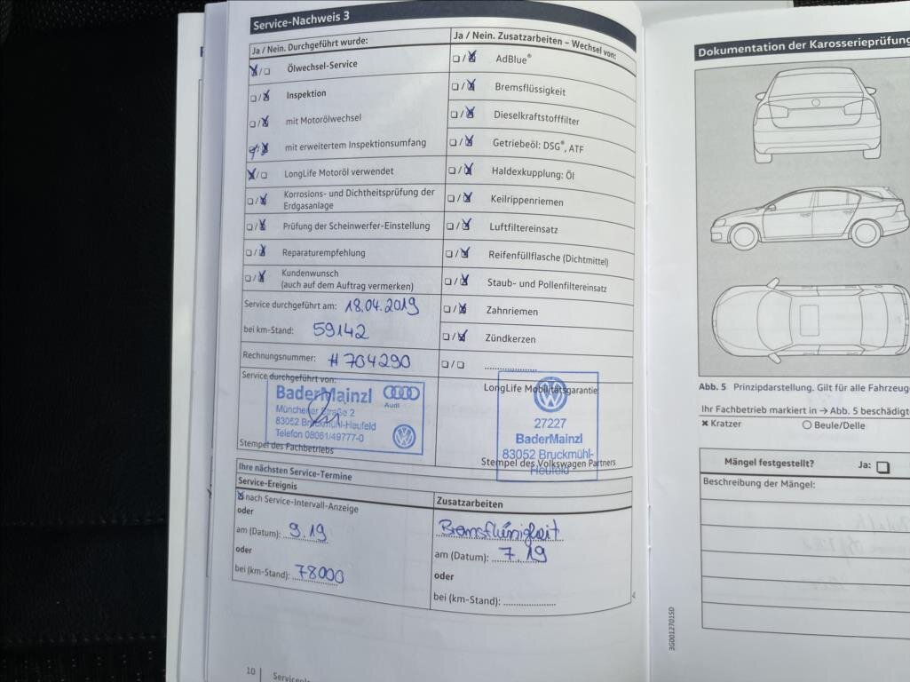 Volkswagen Touran MPV 2,0 l 110 kw