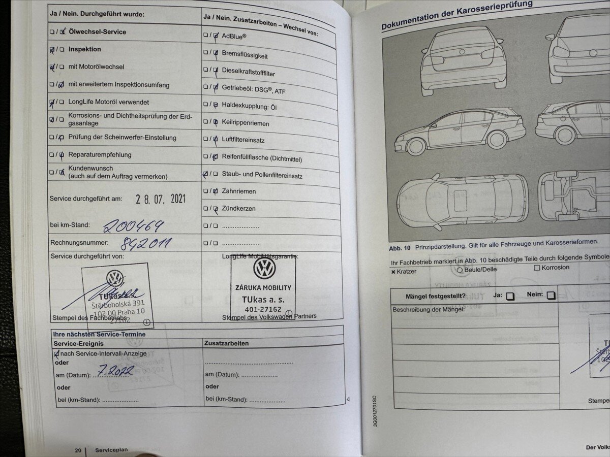 Volkswagen Passat Kombi 2,0 l 110 kw