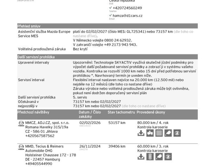 Mazda 6 Kombi 2,5 l 143 kw