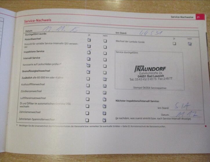 Škoda Fabia Hatchback 1,2 l 63 kw