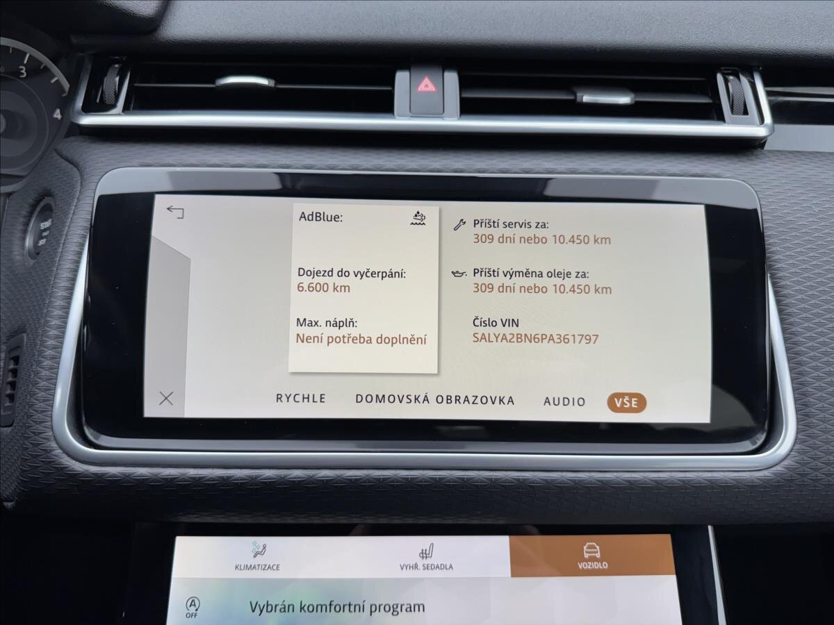 Land Rover Range Rover Velar SUV / Terénní 2,0 l 150 kw