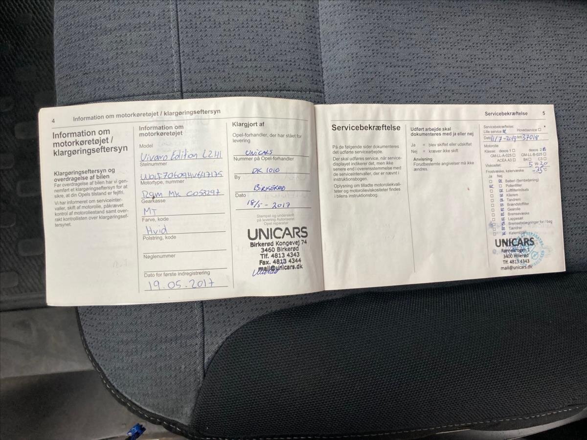 Opel Vivaro VAN-Minibus 1,6 l 89 kw