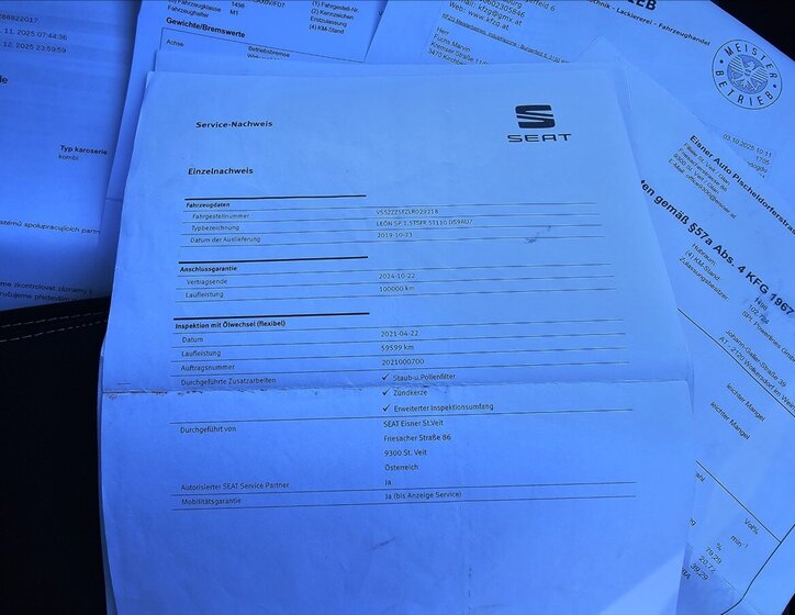 Seat Leon Kombi 1,5 l 110 kw