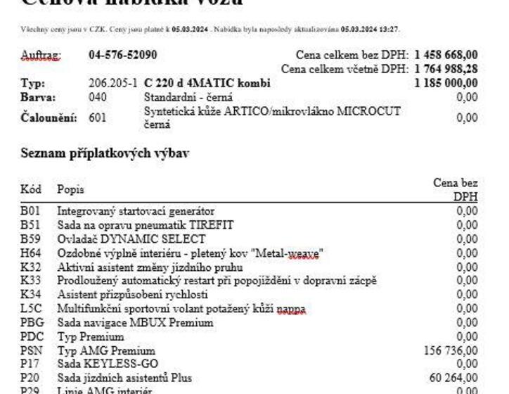 Mercedes-Benz Třídy C 21