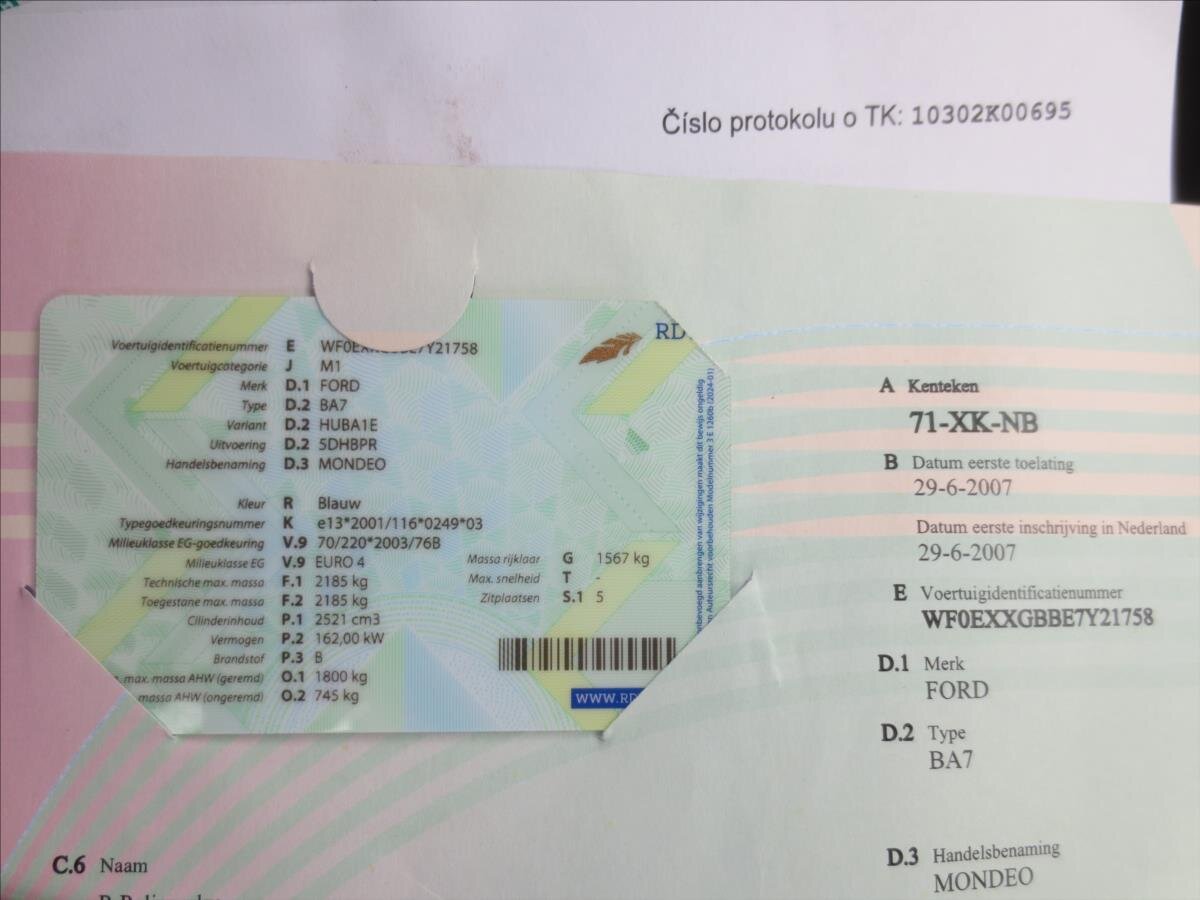 Ford Mondeo Liftback 2,5 l 162 kw