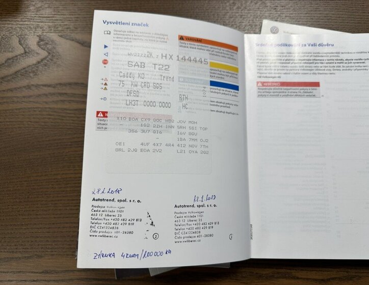 Volkswagen Caddy Kombi 2,0 l 75 kw